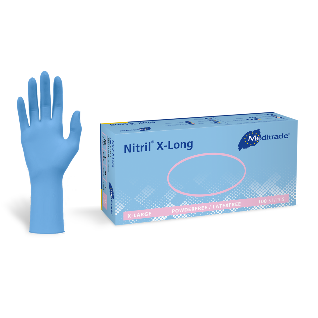 Nitril® x-long, Nitrile, Examination gloves, Gloves