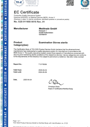 EC Certificate