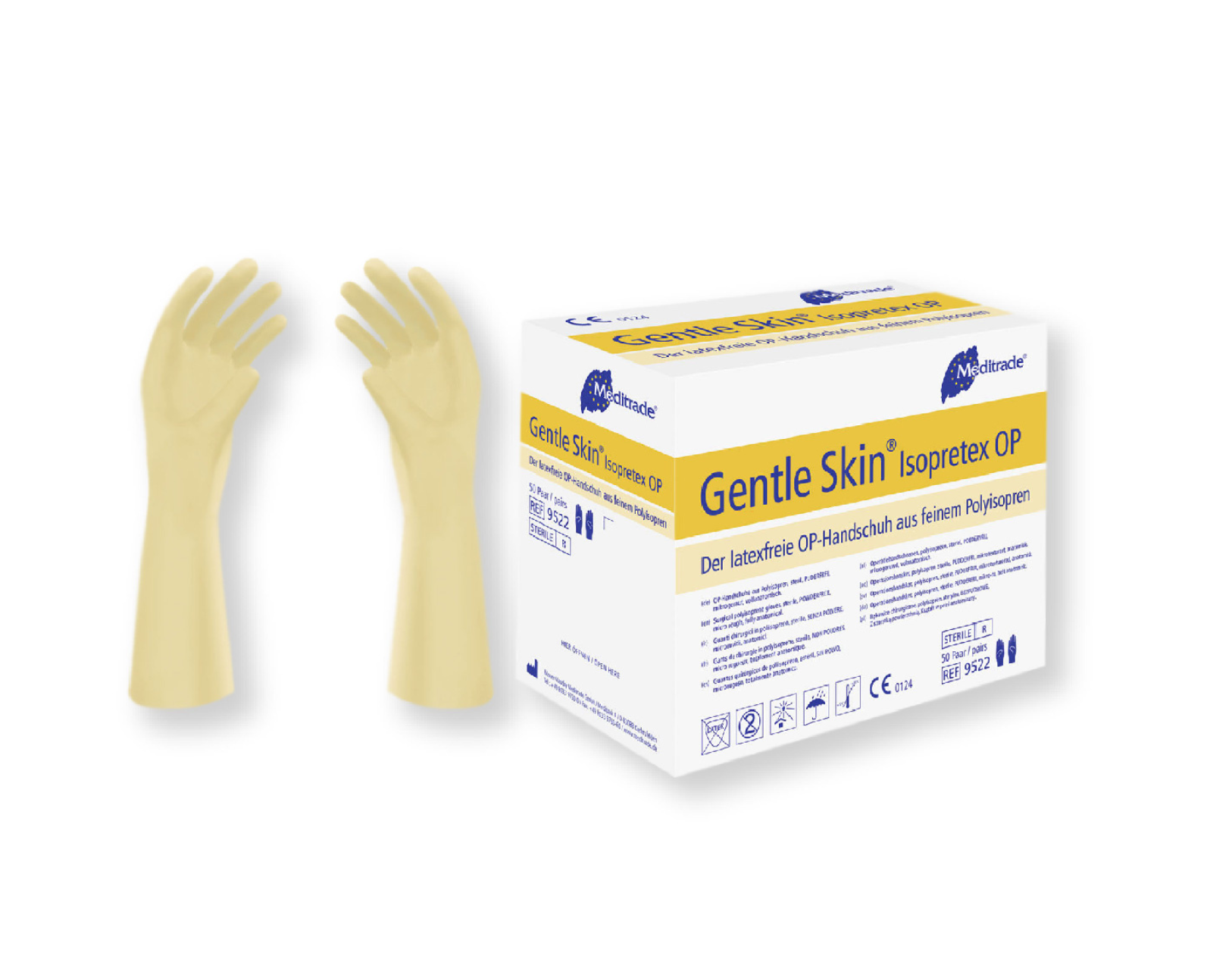 Polyisoprene / Polychloroprene | Surgical gloves | Gloves | Meditrade